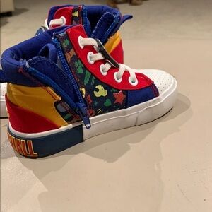 Paw Patrol Blue and Red High-Top Sneakers